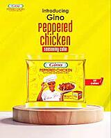 GINO PEPPERED CHICKEN CUBE 12G X 100