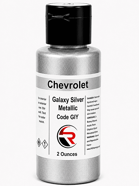 Chevrolet Galaxy Silver Metallic Code GIY (CS1-GIY-02) Chevrolet Galaxy Silver Metallic Code GIY (CS1-GIY-02)
