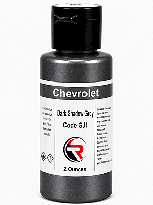 Chevrolet Dark Shadow Grey Metallic Code GJI (CG1-GJI-02)