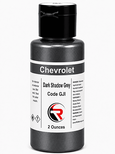 Chevrolet Dark Shadow Grey Metallic Code GJI (CG1-GJI-02) Chevrolet Dark Shadow Grey Metallic Code GJI (CG1-GJI-02)