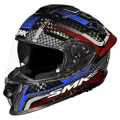 SMK TITAN CARBON NERO GL236 GLOSSY BLACK/RED 580 MM (L)