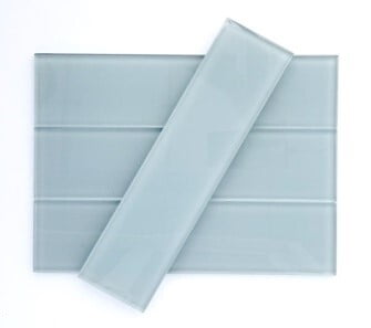 Cloud Grey 3x12 3x12 Glass Subway Tile 8mm 35 pcs in Box GL-CG-03121901 Cloud Grey 3x12 3x12 Glass Subway Tile 8mm 35 pcs in Box GL-CG-03121901