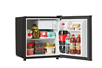 Galanz GL17BK 1.7 Cu ft Single Door Mini Fridge w/ Freezer