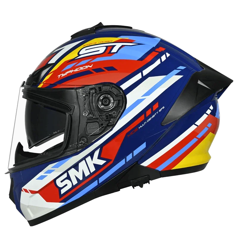 SMK GL534 TYPHOON GLOSSY BLUE RED/YELLOW 570 MM (M) SMK GL534 TYPHOON GLOSSY BLUE RED/YELLOW 570 MM (M)