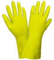 GUANTE LATEX AMARILLO S 150F-S