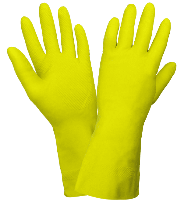 GUANTE LATEX AMARILLO S 150F-S