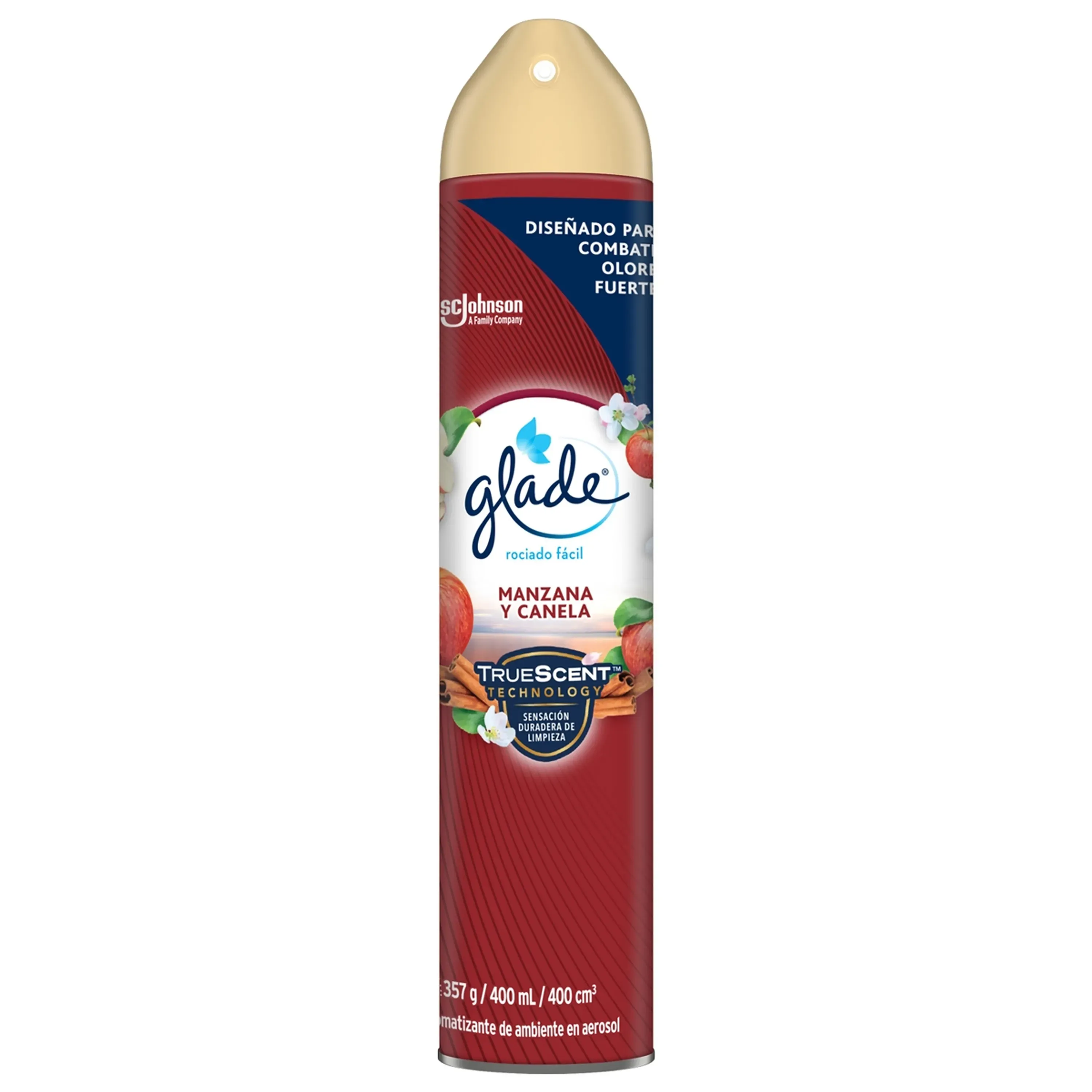 GLADE AROMATIZANTE MANZANA Y CANELA 400 ML