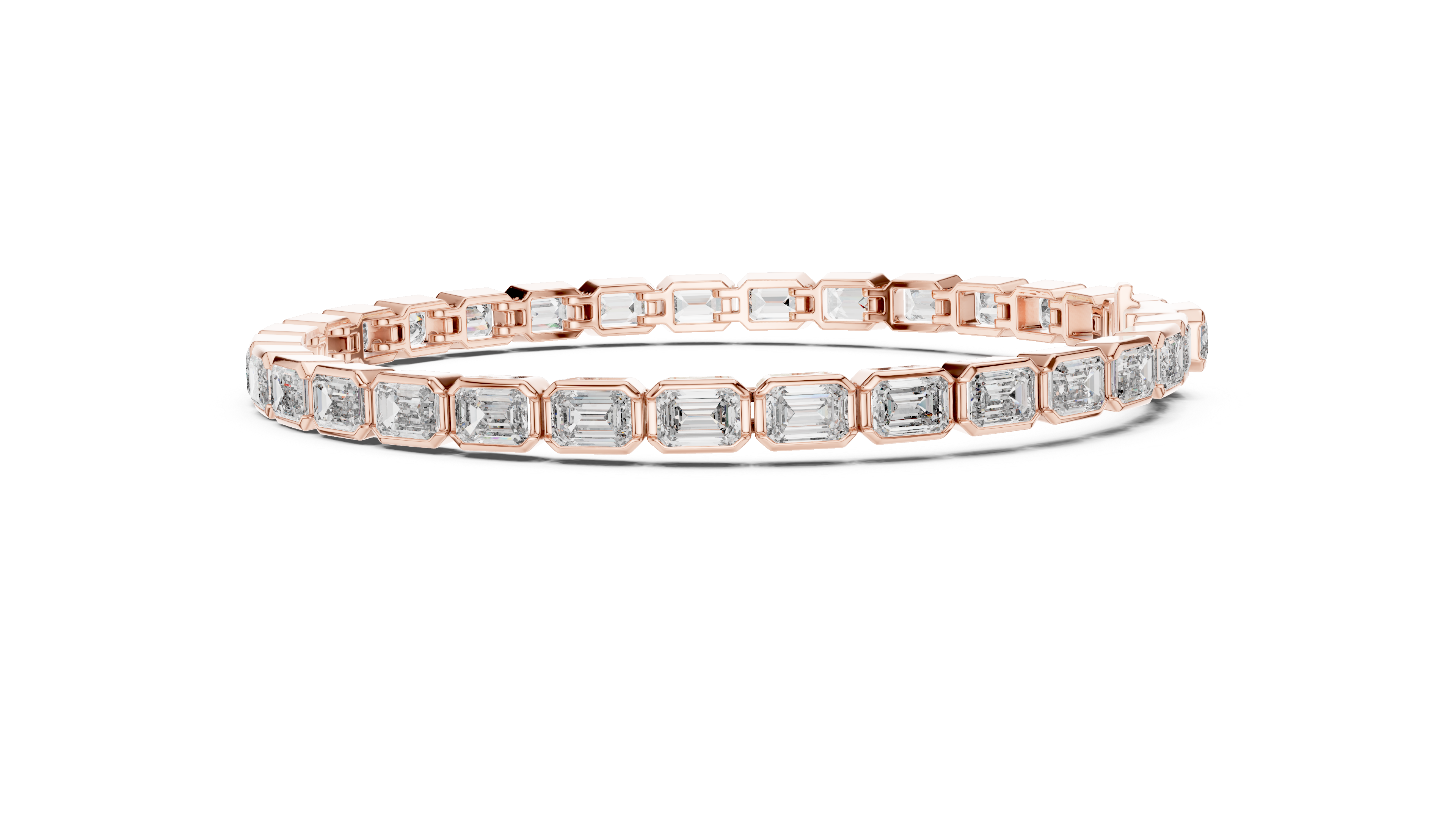 Emerald East-west Tennis bracelet