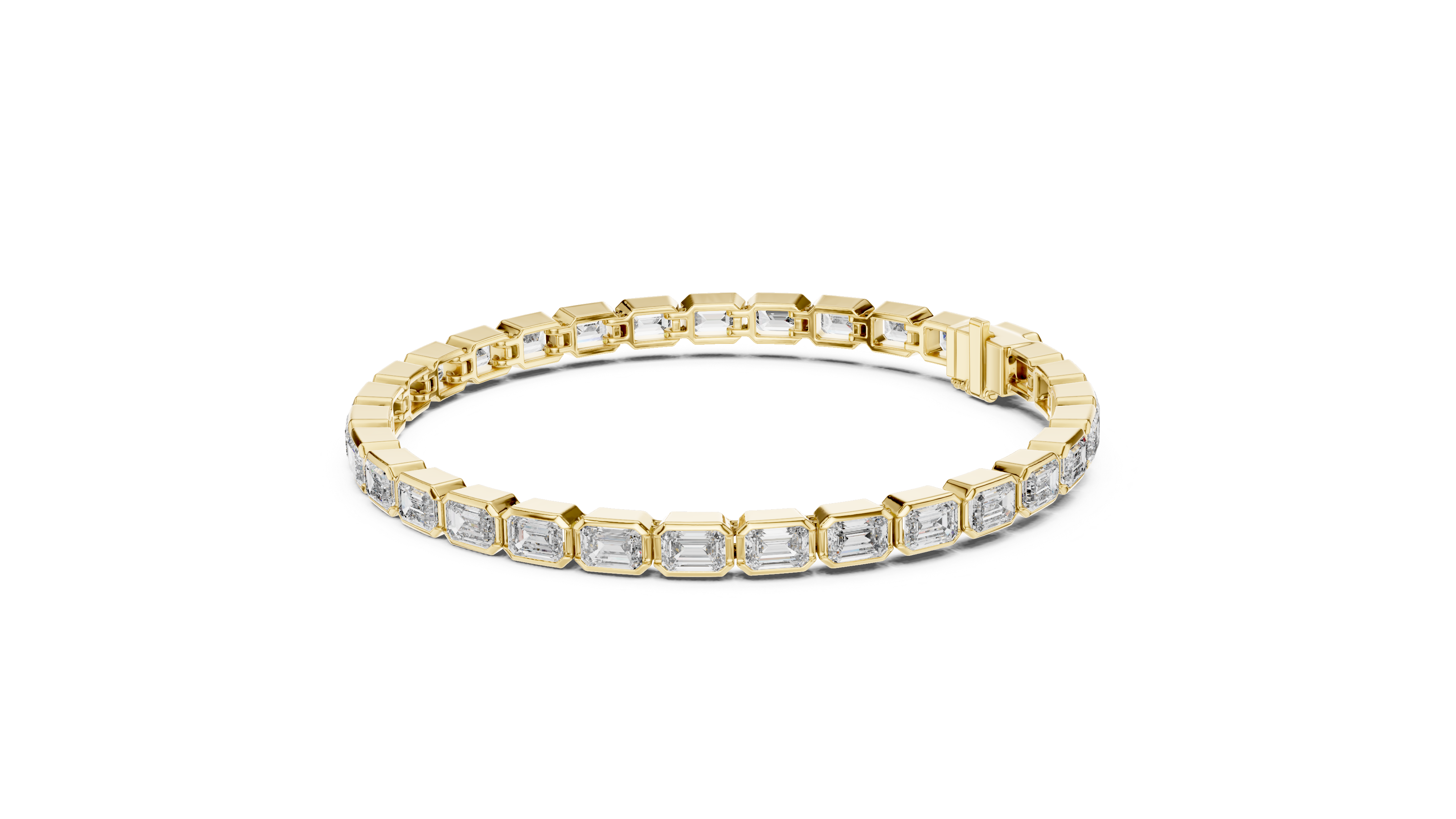 Emerald East-west Tennis bracelet