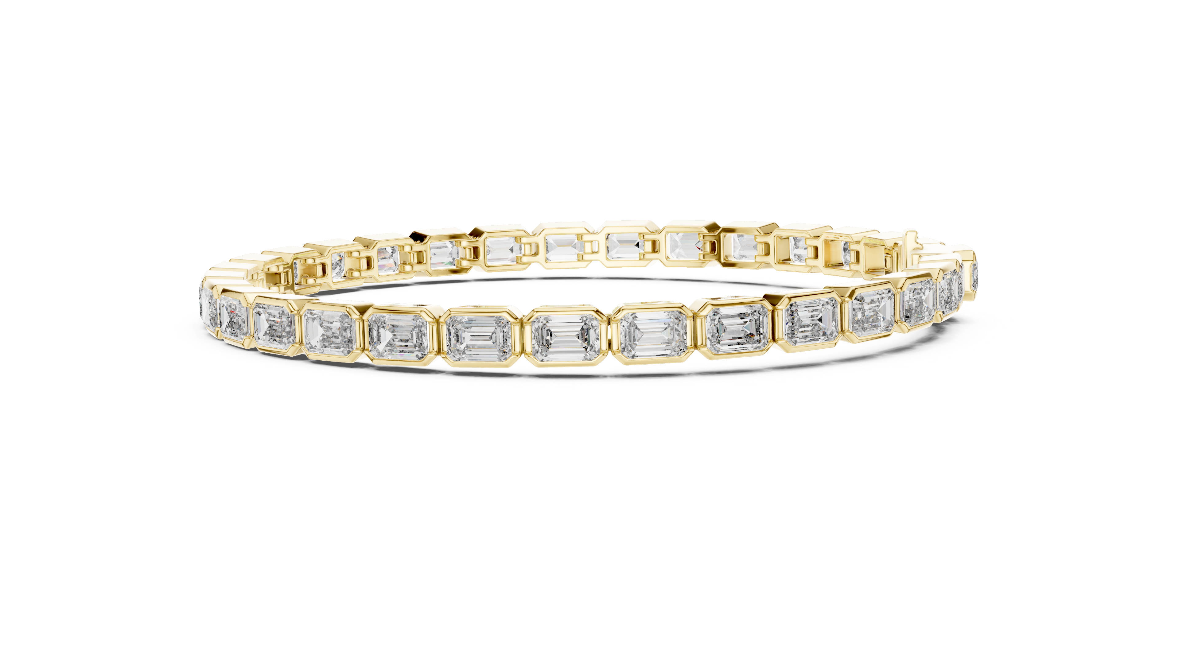 Emerald East-west Tennis bracelet