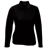 175g Pique Knit Long Sleeve Golfer Ladies