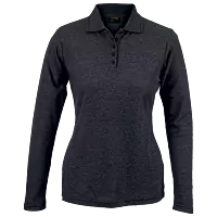 175g Pique Knit Long Sleeve Golfer Ladies
