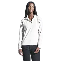 175g Pique Knit Long Sleeve Golfer Ladies