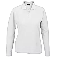 175g Pique Knit Long Sleeve Golfer Ladies