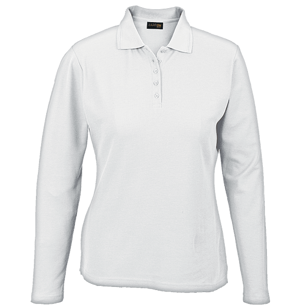 175g Pique Knit Long Sleeve Golfer Ladies