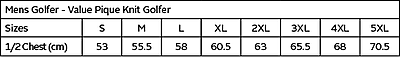 Value Pique Knit Golfer