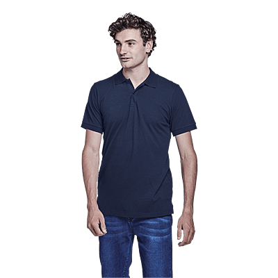 Stretch Pique Knit Golfer Mens