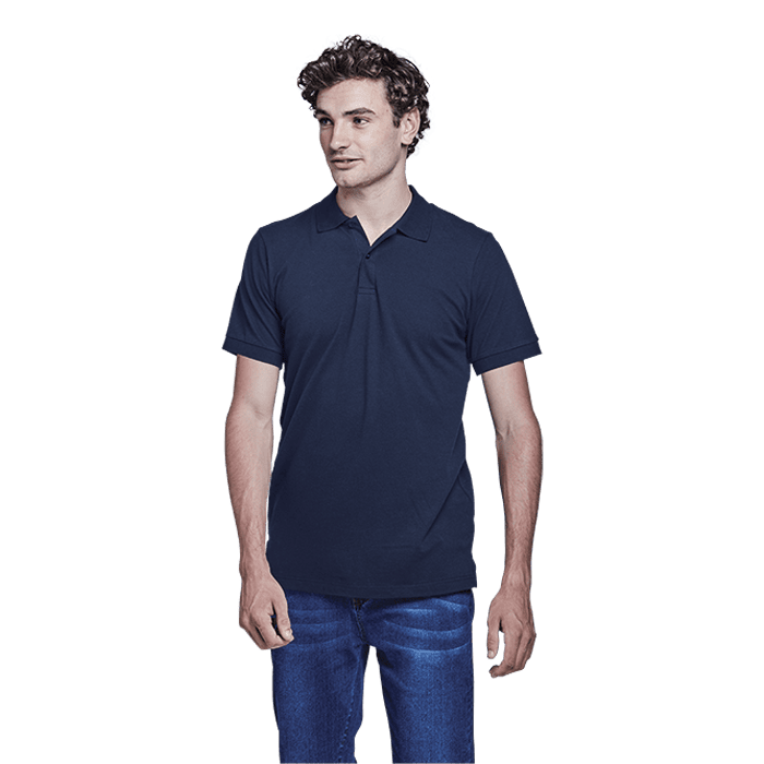 Stretch Pique Knit Golfer Mens