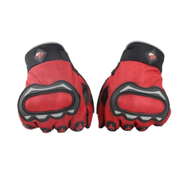 STEELBIRD GLOVES F/F RED/GREY (XL) STEELBIRD GLOVES F/F RED/GREY (XL)