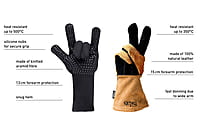 HOFATS Fire Gloves Leather