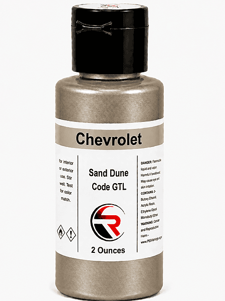 Chevrolet Sand Dune Metallic Code GTL (CM1-GTL-02)