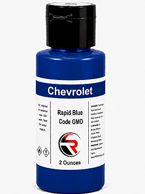 Chevrolet Rapid Blue Solid Code GMO (CM2-GMO-02)