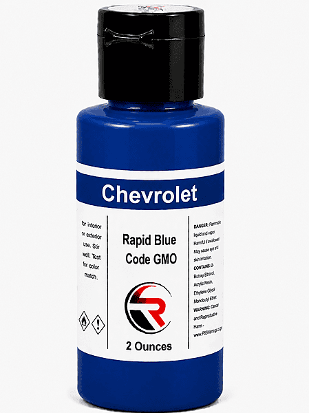Chevrolet Rapid Blue Solid Code GMO (CM2-GMO-02) Chevrolet Rapid Blue Solid Code GMO (CM2-GMO-02)