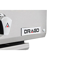 Asador 36 pulgadas Silver gas natural GNAS-03-01 marca DRAGO