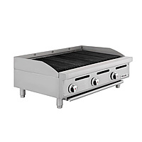 Asador 36 pulgadas Silver gas natural GNAS-03-01 marca DRAGO