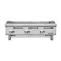 Asador 36 pulgadas Silver gas LP GPAS-03-01 marca DRAGO
