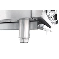 Asador 48 pulgadas Silver gas LP radiantes de acero inoxidable GPAS-04-00 marca DRAGO
