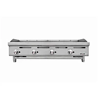 Asador 48 pulgadas Silver gas LP radiantes de acero inoxidable GPAS-04-00 marca DRAGO