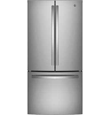 GE® GNE25JYKFS ENERGY STAR® 24.7 Cu. Ft. French-Door Refrigerator