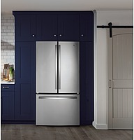 GE® GNE27JYMFS ENERGY STAR® 27.0 Cu. Ft. Fingerprint Resistant French-Door Refrigerator GE® GNE27JYMFS ENERGY STAR® 27.0 Cu. Ft. Fingerprint Resistant French-Door Refrigerator