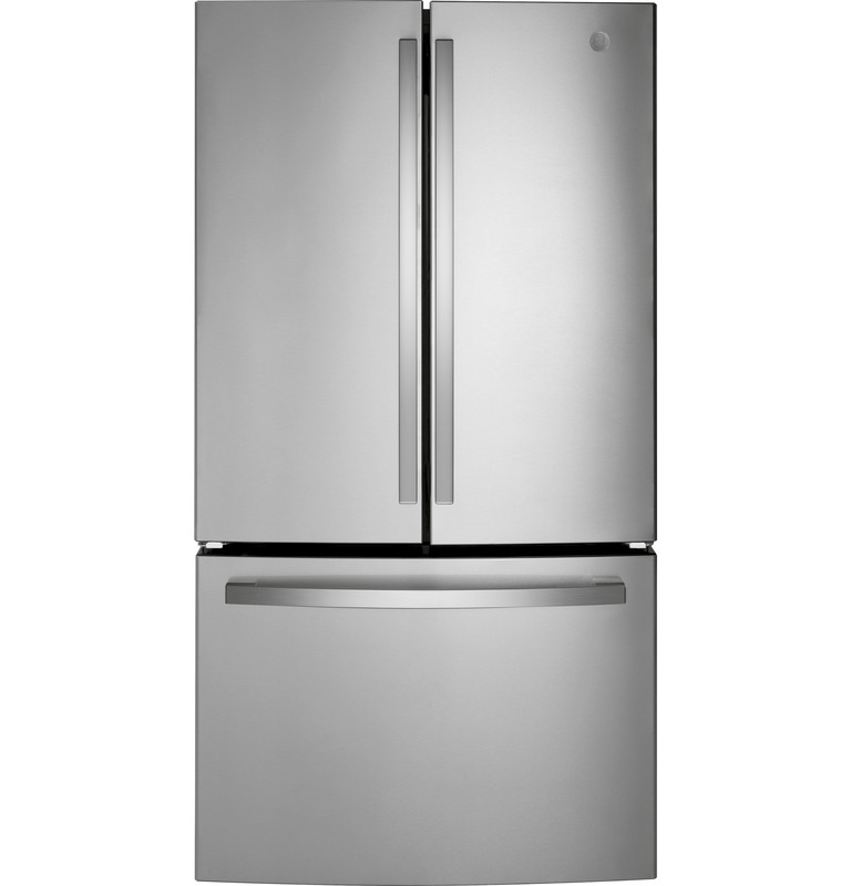 GE® GNE27JYMFS ENERGY STAR® 27.0 Cu. Ft. Fingerprint Resistant French-Door Refrigerator GE® GNE27JYMFS ENERGY STAR® 27.0 Cu. Ft. Fingerprint Resistant French-Door Refrigerator
