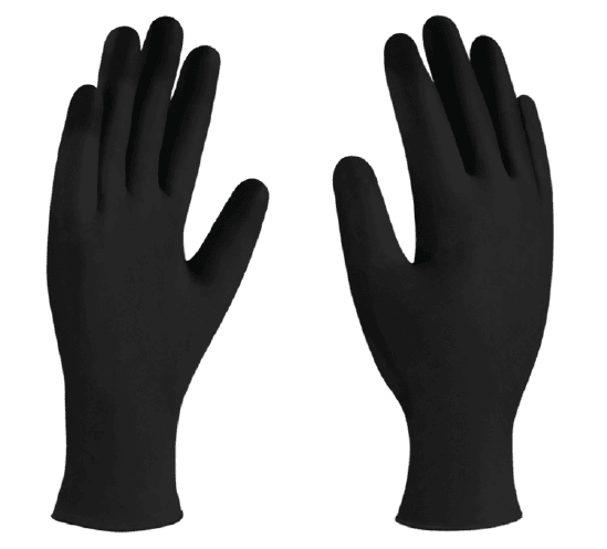 GUANTE NITRILO NEGRO DERMACARE 67-700 C/100