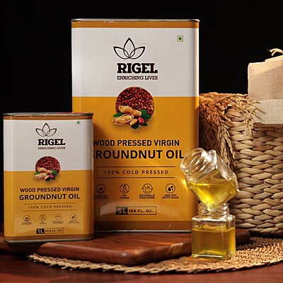 WoodPressed Oil Groundnut Oil