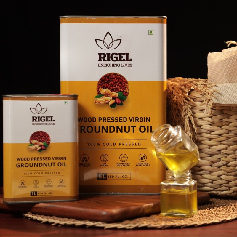 WoodPressed Oil Groundnut Oil