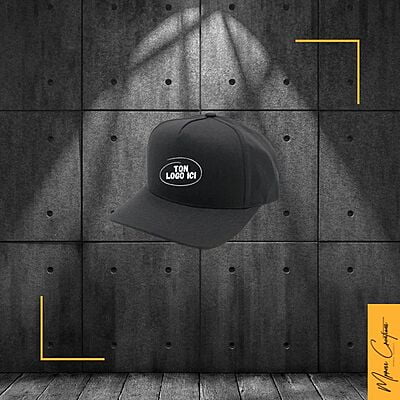 Casquette 5 panneaux courbée Casquette 5 panneaux courbée
