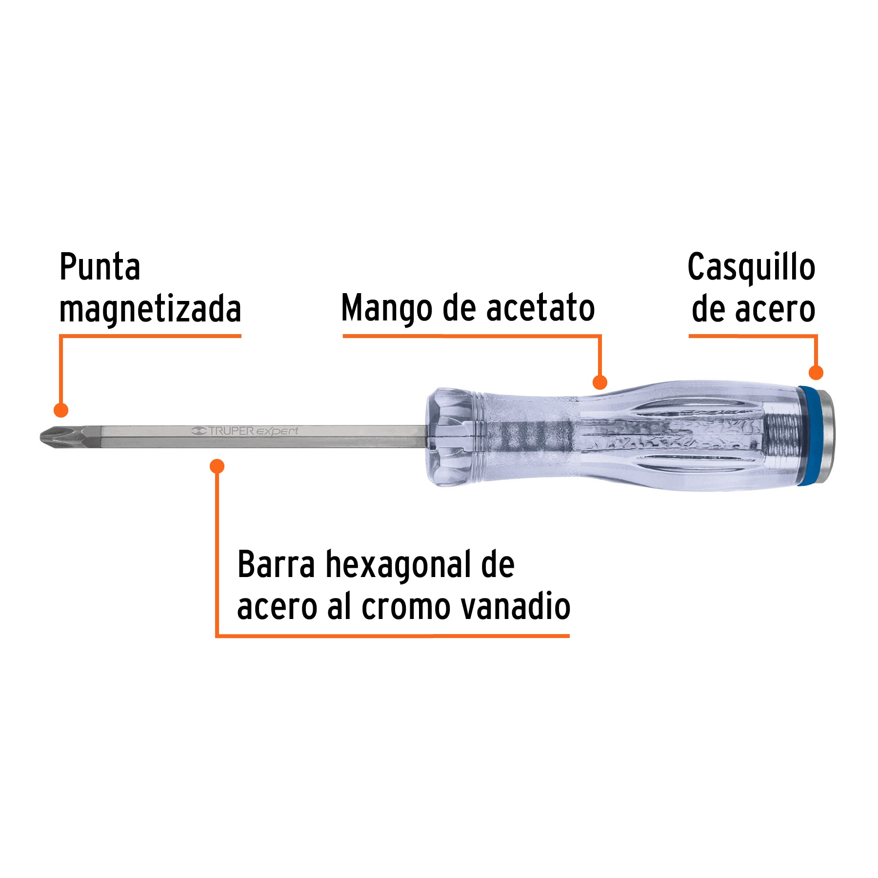 Desarmador de golpe, 1/4X4', de cruz - GO-1/4X4C / 14146