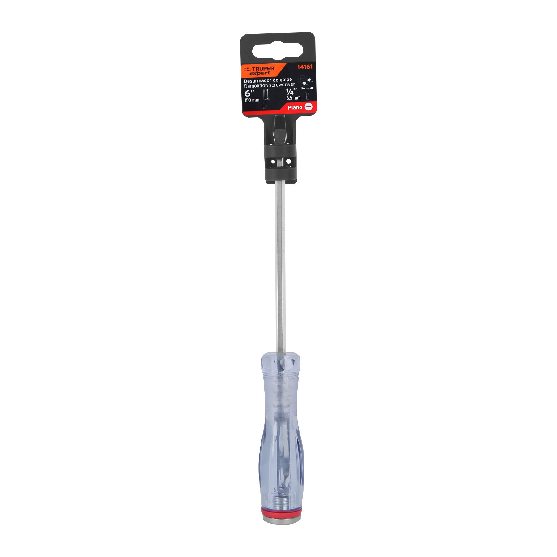 Desarmador de golpe, 1/4X6', plano - GO-1/4X6P / 14161