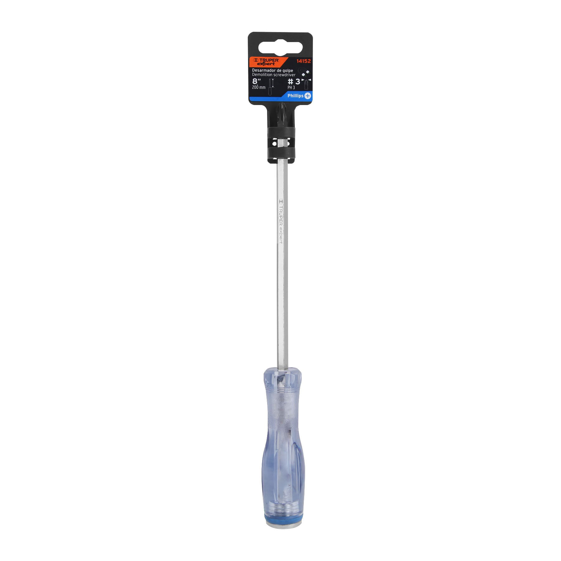 Desarmador de golpe, 5/16X8', de cruz - GO-5/16X8C / 14152