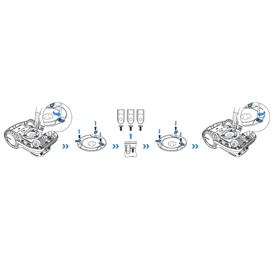 Ecovacs GOAT Blade Kit - (12 Pack)