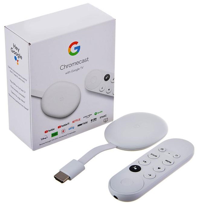 GOOGLE CHROMECAST 2020 4K GA-01919-US GOOGLE CHROMECAST 2020 4K GA-01919-US