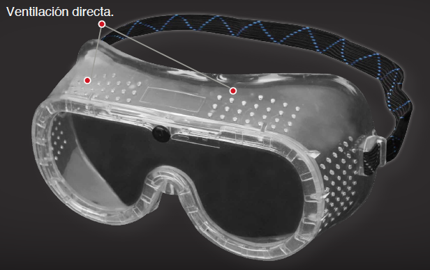 GOGLE PROTECCION VENTILACION DIRECTA WW-1300VD