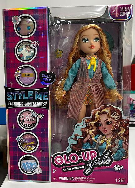 GLO UP GIRLS Doll Version 2 Rose