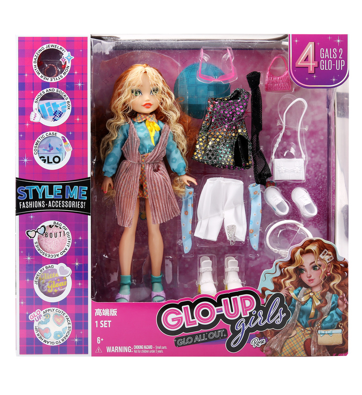 GLO UP GIRLS Doll - Rose Deluxe