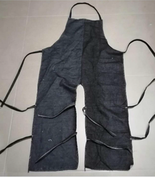 CHAPARRERA DE MEZCLILLA