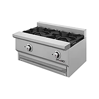 Parrilla de 2 quemadores modelo Slim