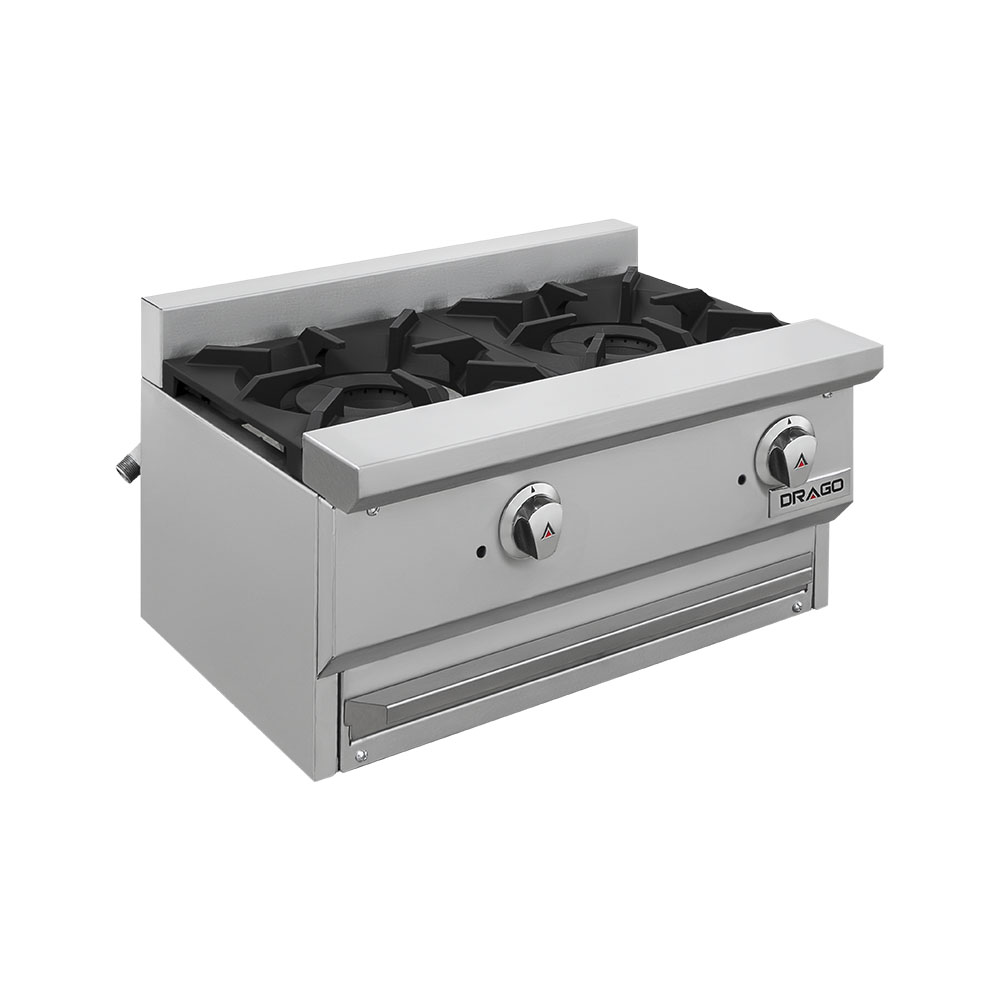 Parrilla de 2 quemadores modelo Slim